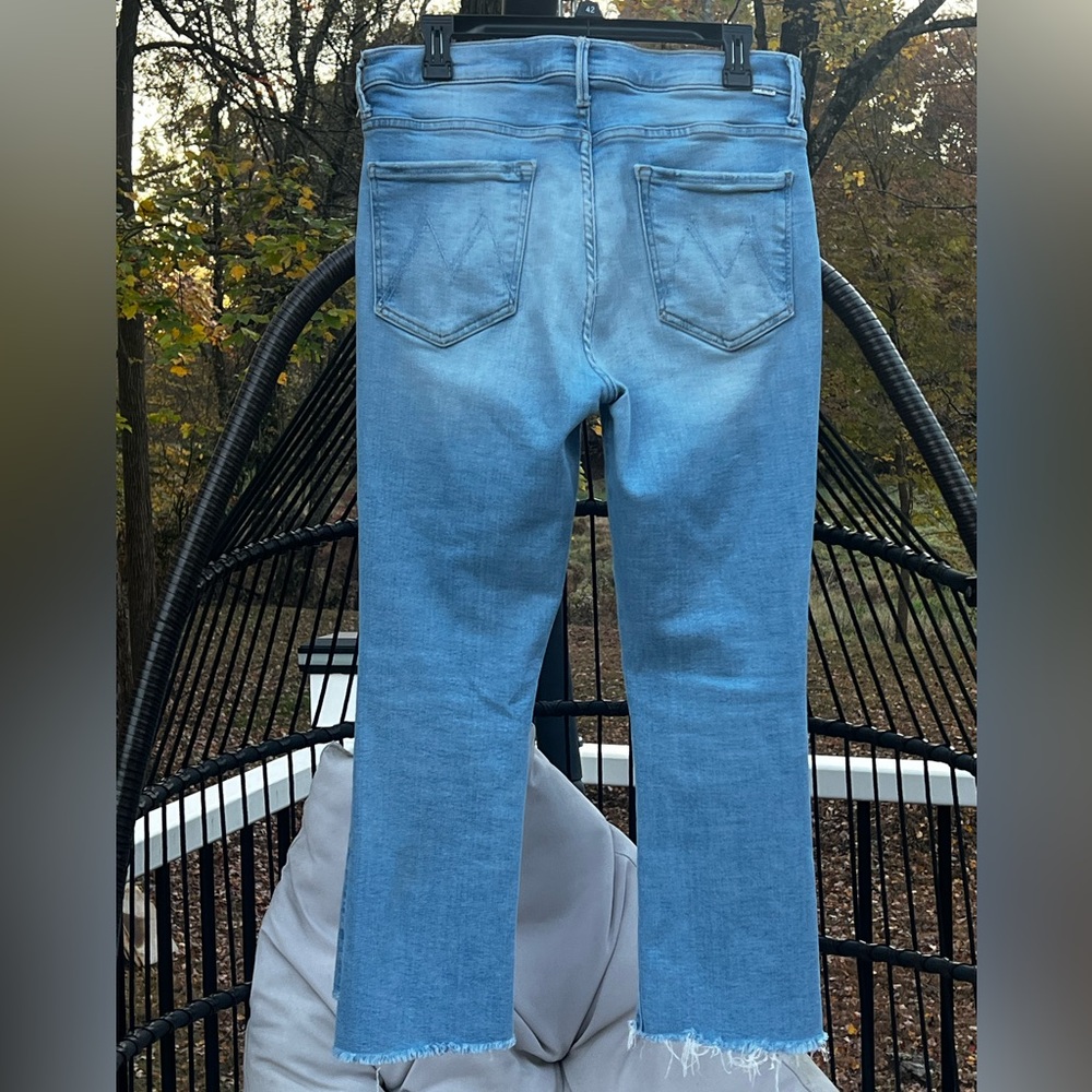 MOTHER THE INSIDER CROP STEP FRAY IN LIMITED EDITION SIZE 32 - Picture 7 of 12